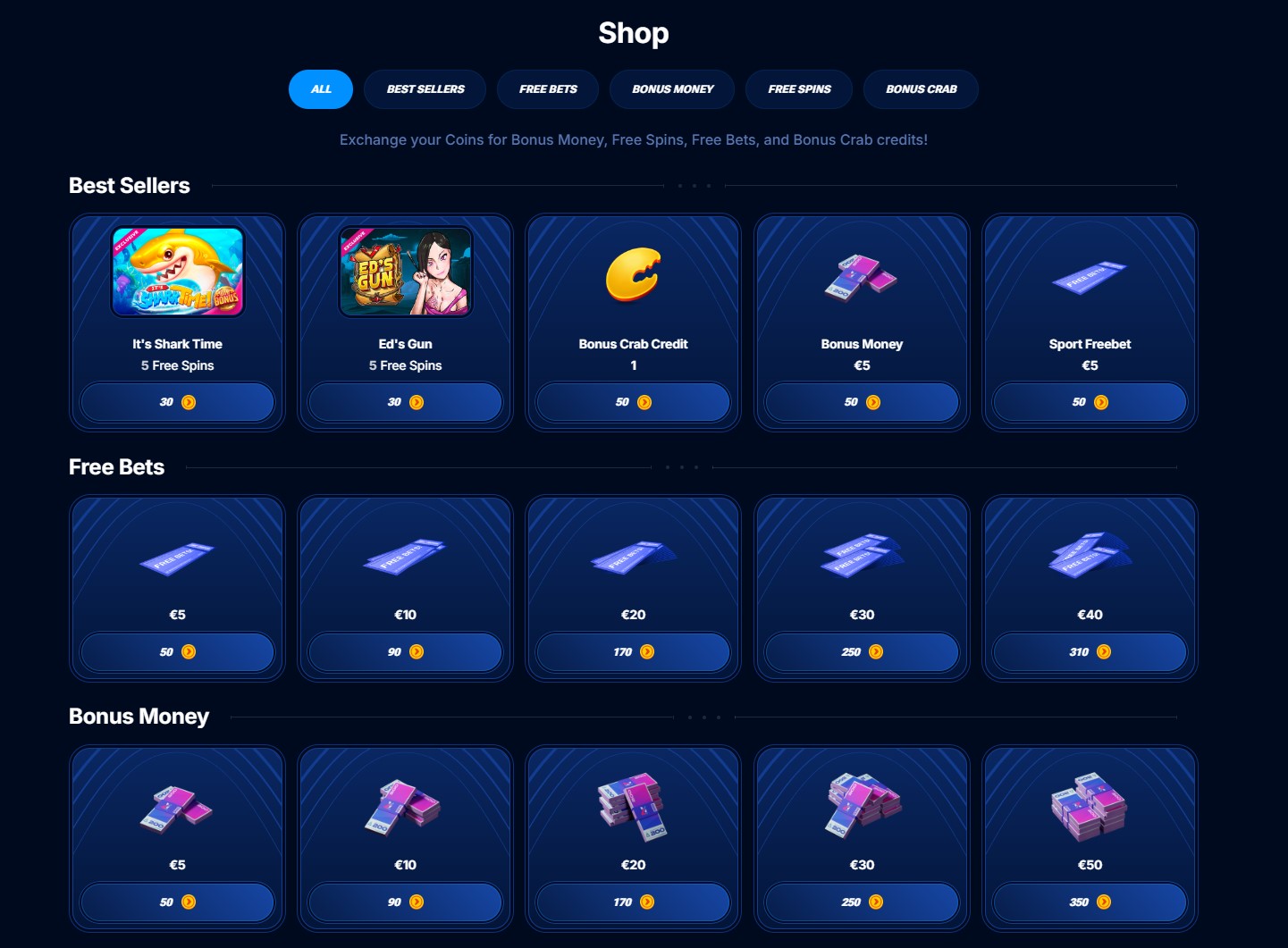 Boomerang Casino Bonus-Shop